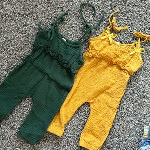 Baby girls romper set (2)